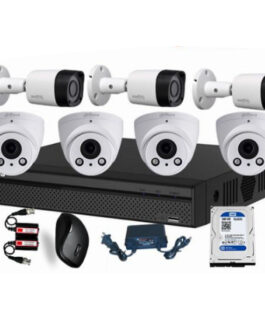 Dahua 8-CH 2MP Full Color with Audio CCTV Package