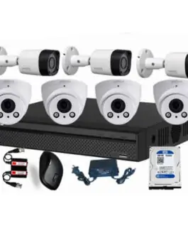 Dahua 8-CH 2MP Full Color with Audio CCTV Package