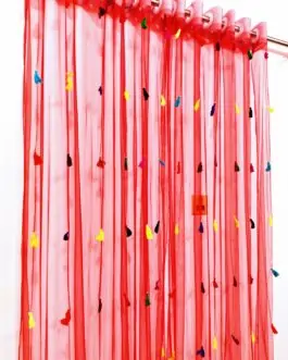 Tarsel Curtains RED Colour