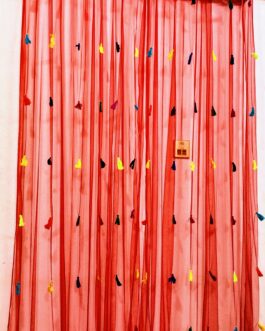 Tarsel Curtains RED Colour