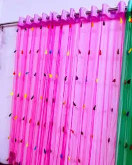 Tarsel Curtains Hot Pink